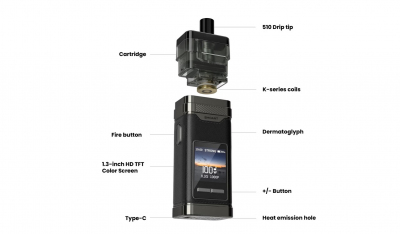 Smoant Pasito III 2800mAh (Classical Red)